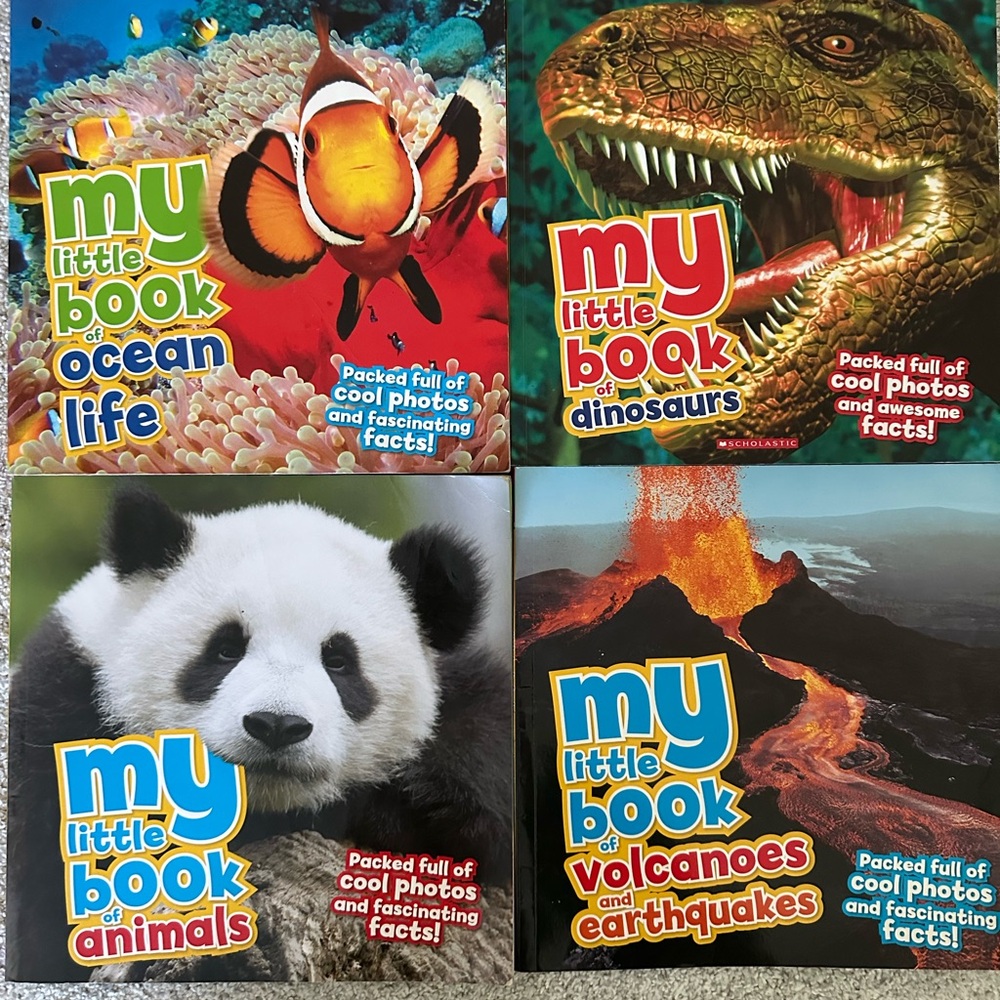 National Geographic my little book set of 4